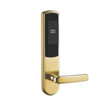 Gold Color Stainless Steel 304 Hotel RFID Smart Door Lock